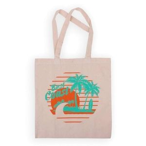 Best Coast "Paradise" Cotton Tote Bag, NWT